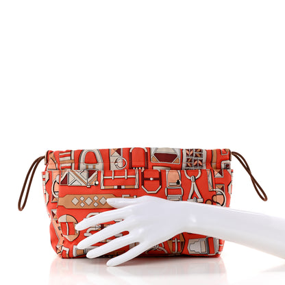 Hermes Silk Barenia Carre En Boucles Fourbi 25 MM Bag Insert 2 of 8