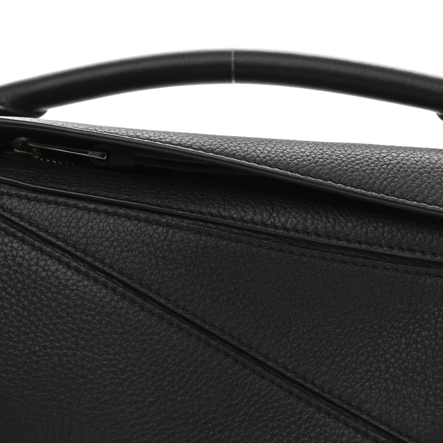 Loewe Calfskin Mini Puzzle Bag Black 8 of 11