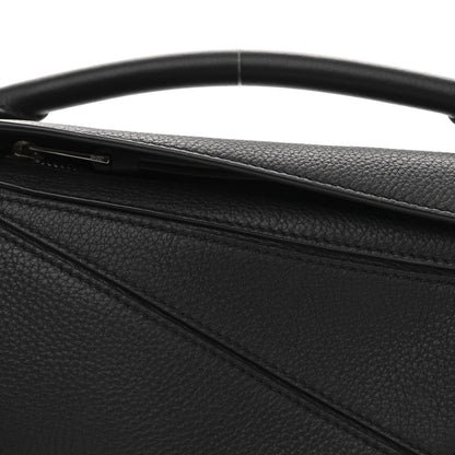 Loewe Calfskin Mini Puzzle Bag Black 8 of 11
