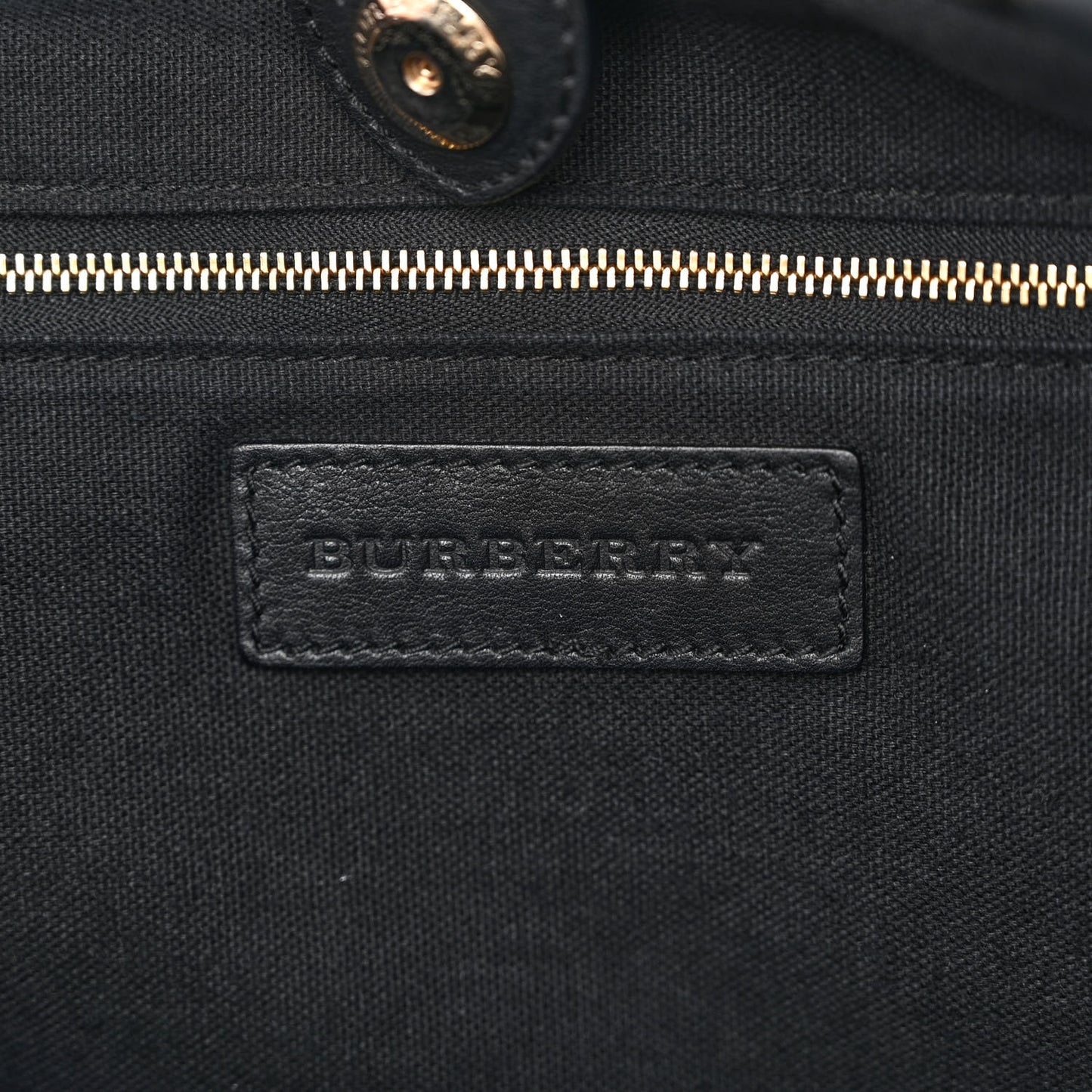 Calfskin House Check Big Crush Black