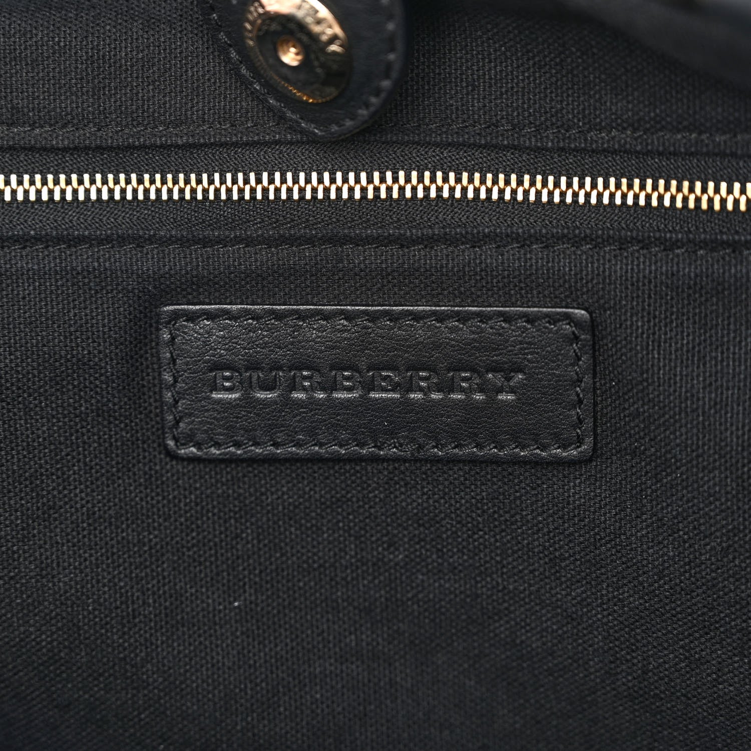Burberry Calfskin House Check Big Crush Black 6 of 12