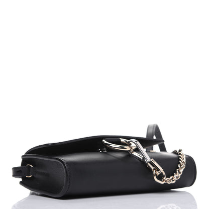 Chloe Suede Calfskin Mini Faye Shoulder Bag Black 4 of 12