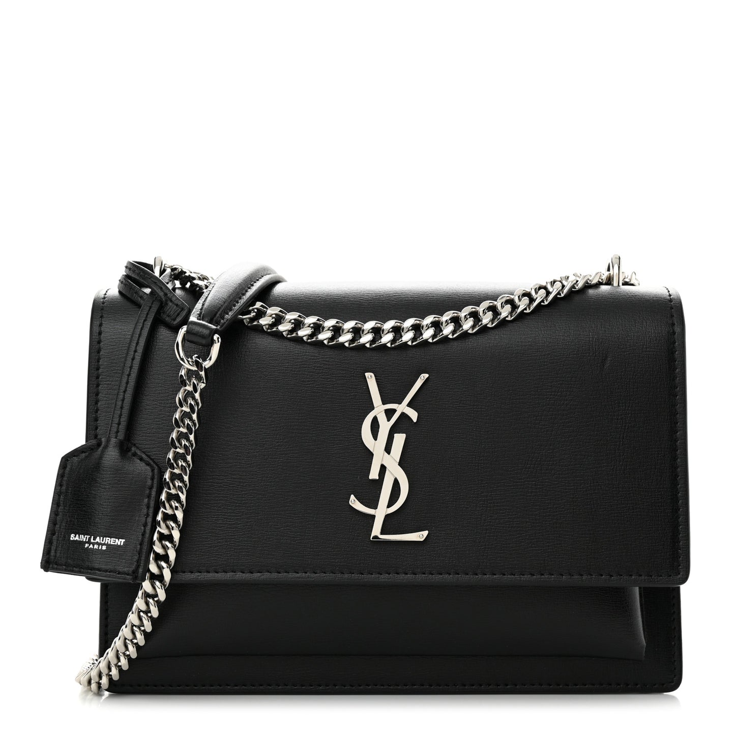 Calfskin Medium Monogram Sunset Black
