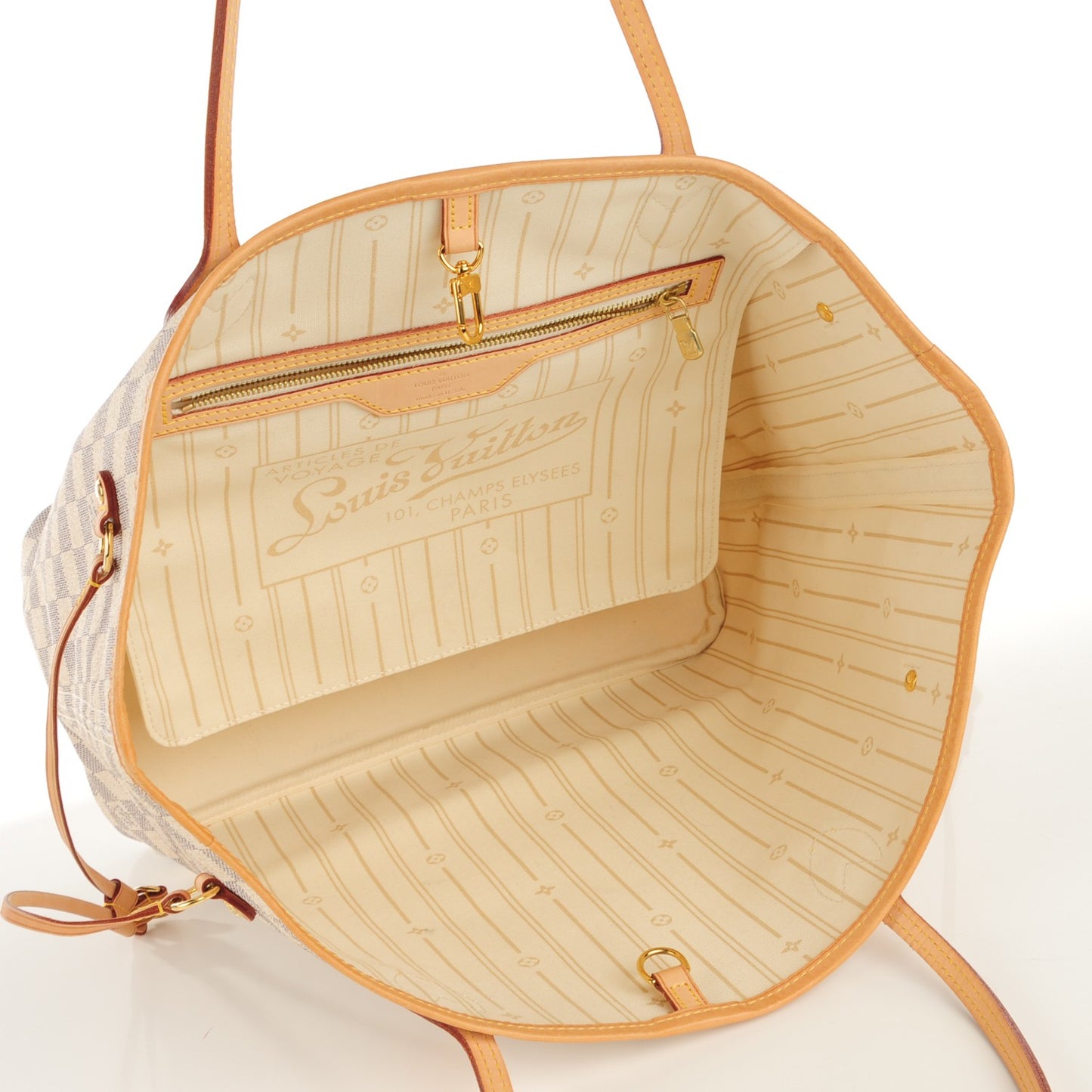 Damier Azur Neverfull MM