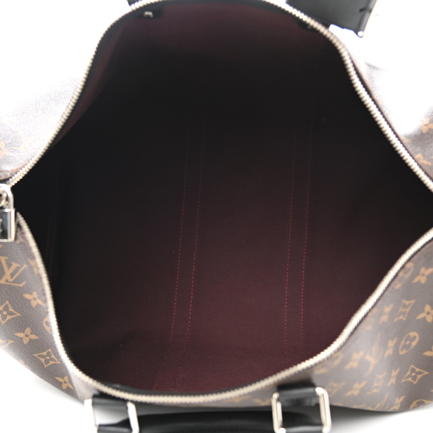 Louis Vuitton Monogram Macassar Keepall Bandouliere 45 5 of 12