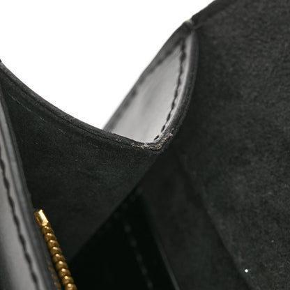 Louis Vuitton Calfskin Chain Louise GM Black 10 of 10