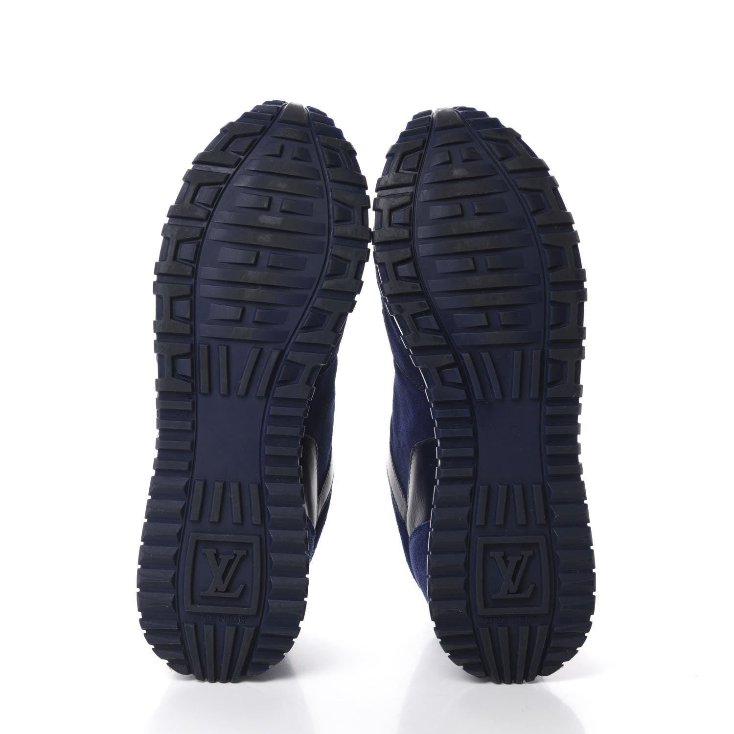 Louis Vuitton Suede Run Away Sneakers 38.5 Blue 6 of 9