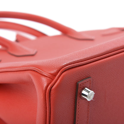 Hermes Epsom Birkin 30 Rouge Tomate 9 of 15