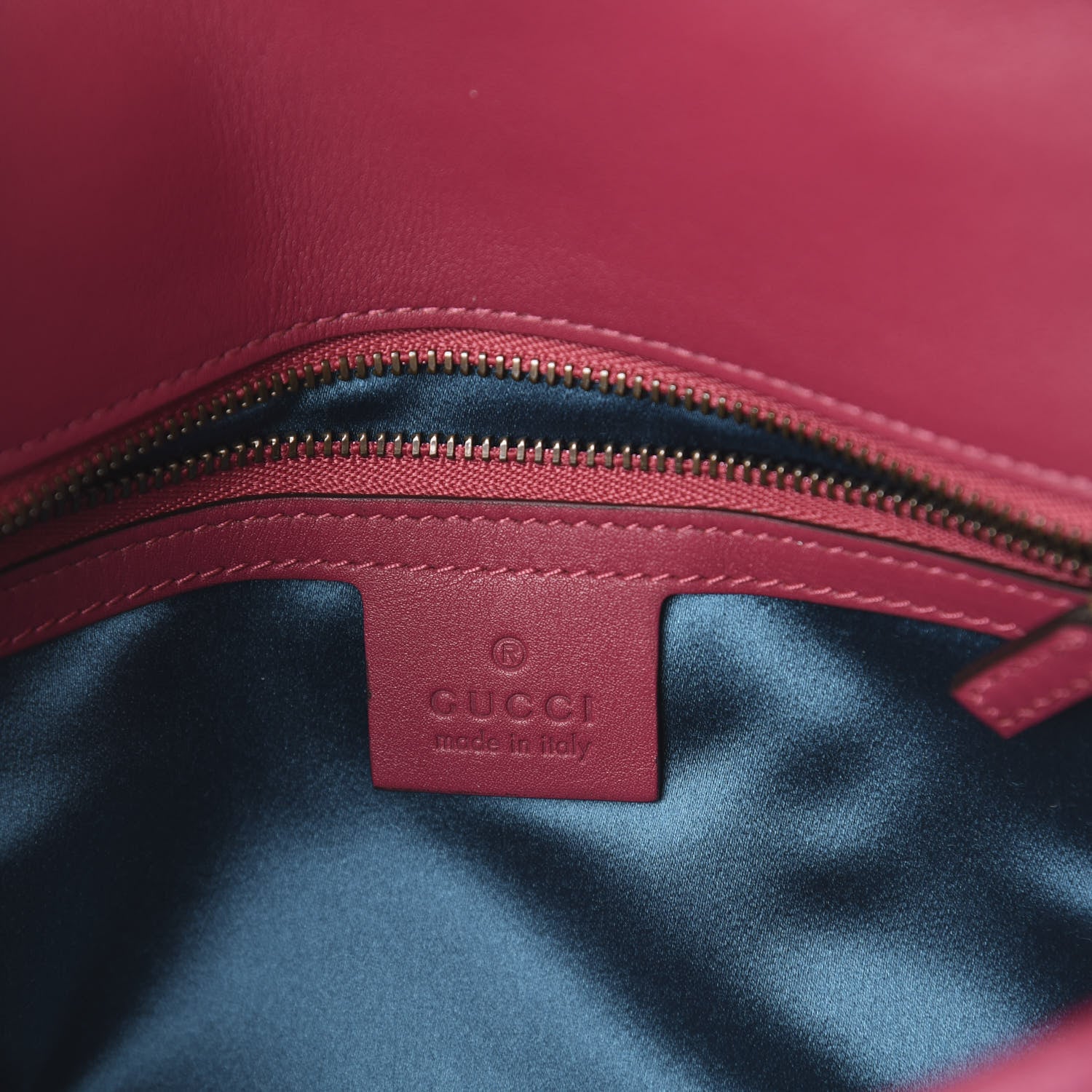 Gucci Velvet Matelasse Small GG Marmont Shoulder Bag Light Raspberry Rose 7 of 8