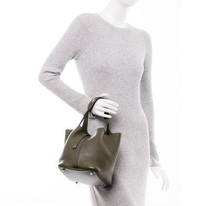 Hermes Taurillon Clemence Picotin Lock 22 MM Canopee 2 of 7