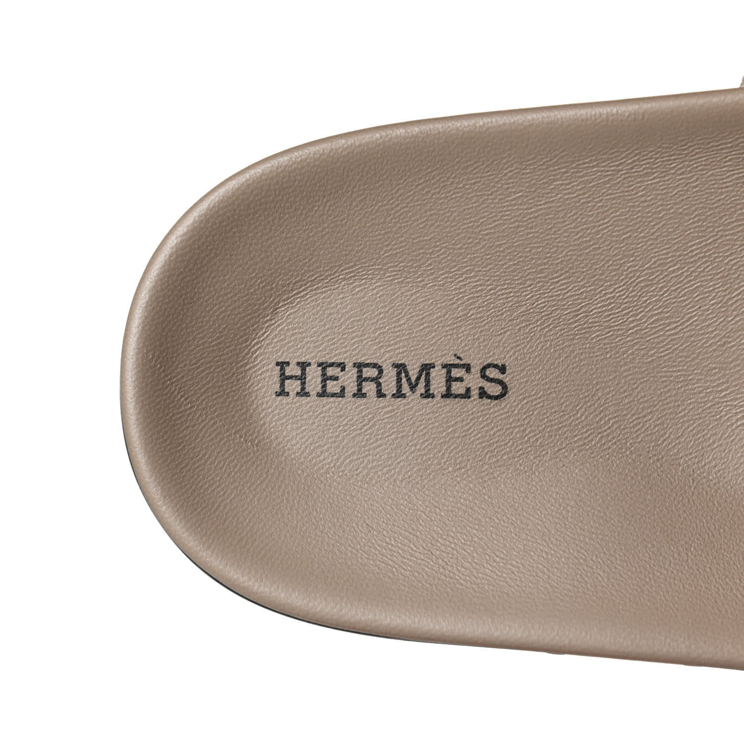 Hermes Suede Goatskin Womens Empire Sandals 41 Beige Sable 9 of 11