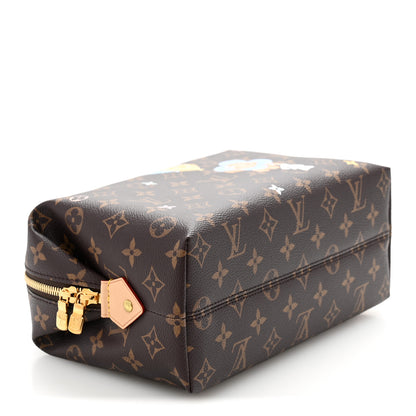 Louis Vuitton Monogram Vivienne Cosmetic Pouch GM 4 of 7