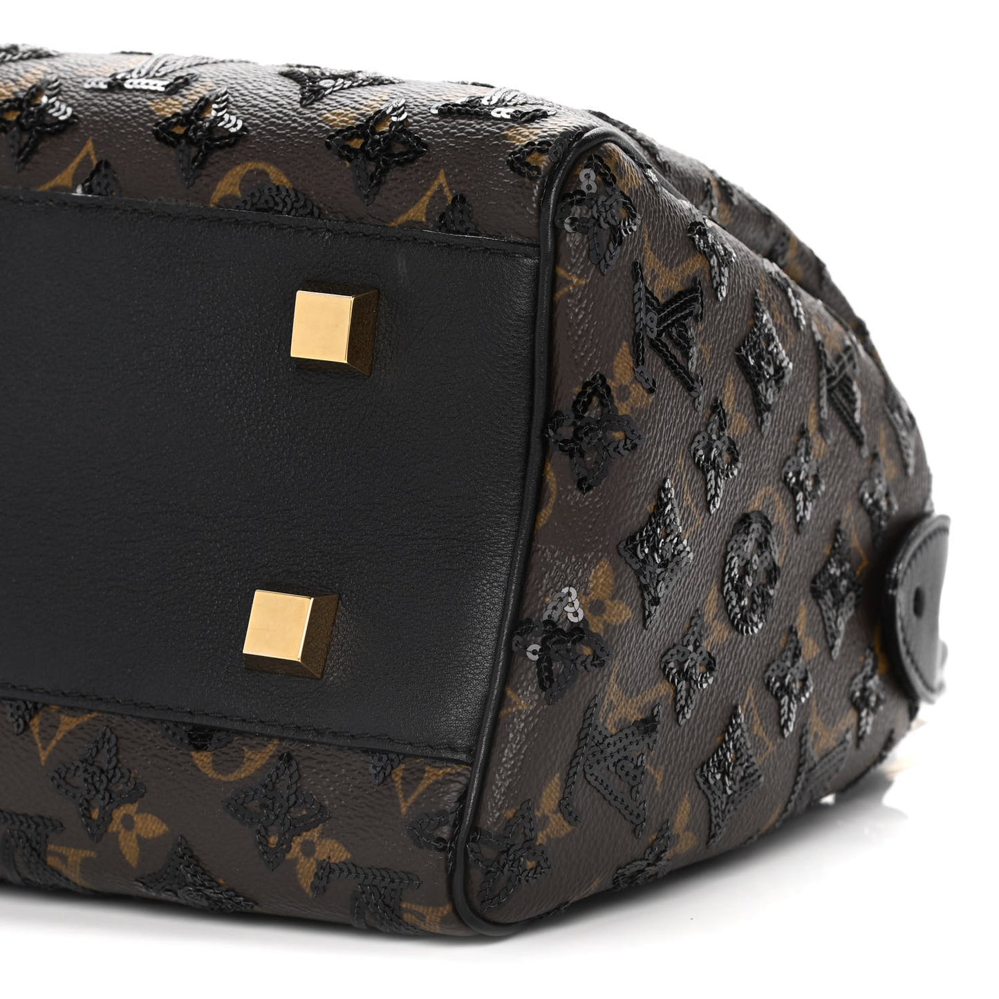 Monogram Sequins Eclipse Speedy 28 Black