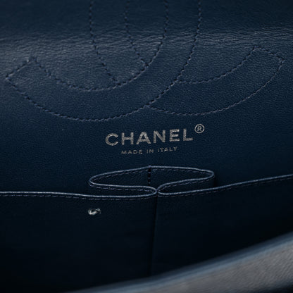 Chanel Caviar Quilted 2.55 Reissue 226 Flap Navy Blue 7 of 14