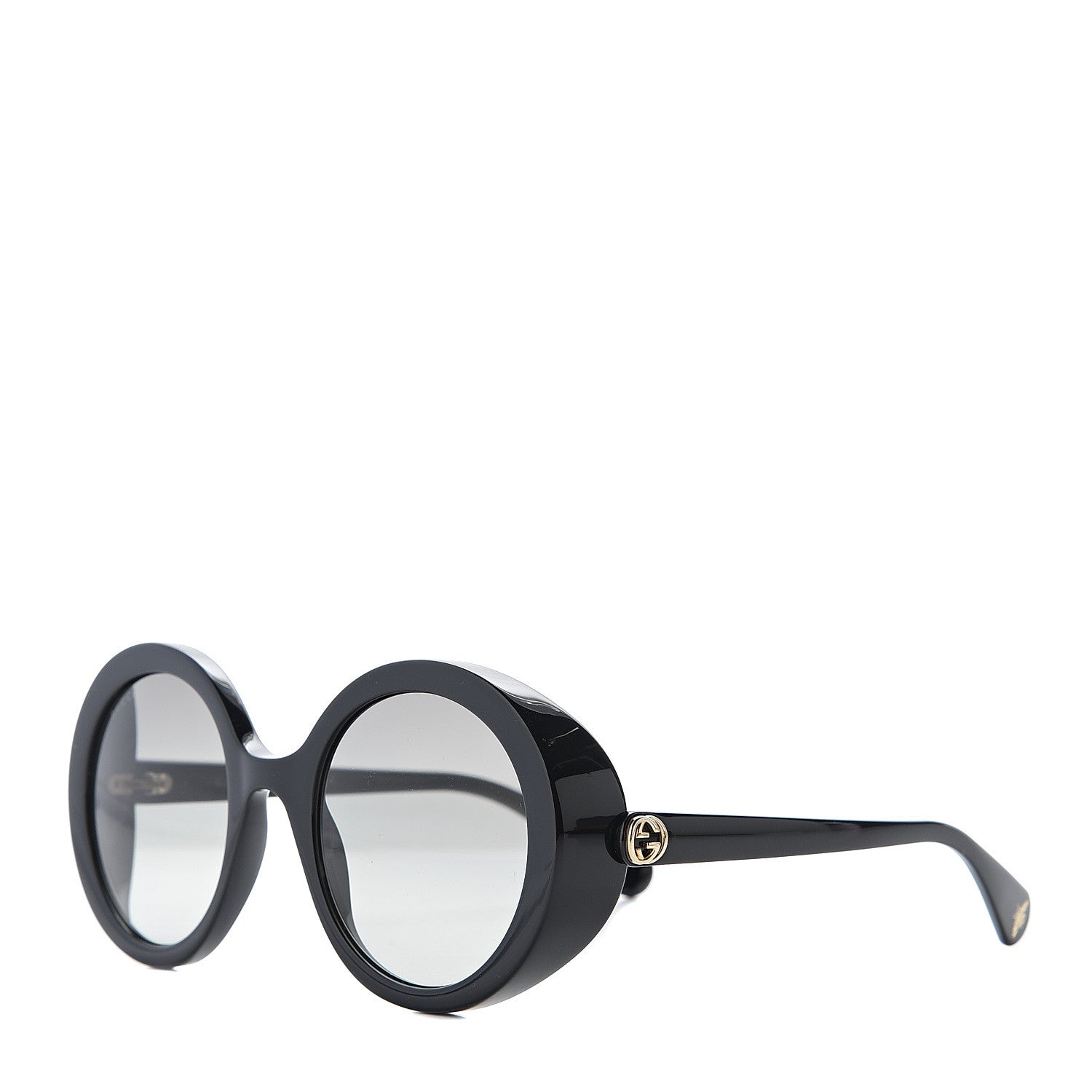 Gucci Round Sunglasses GG0367S Black 1 of 9