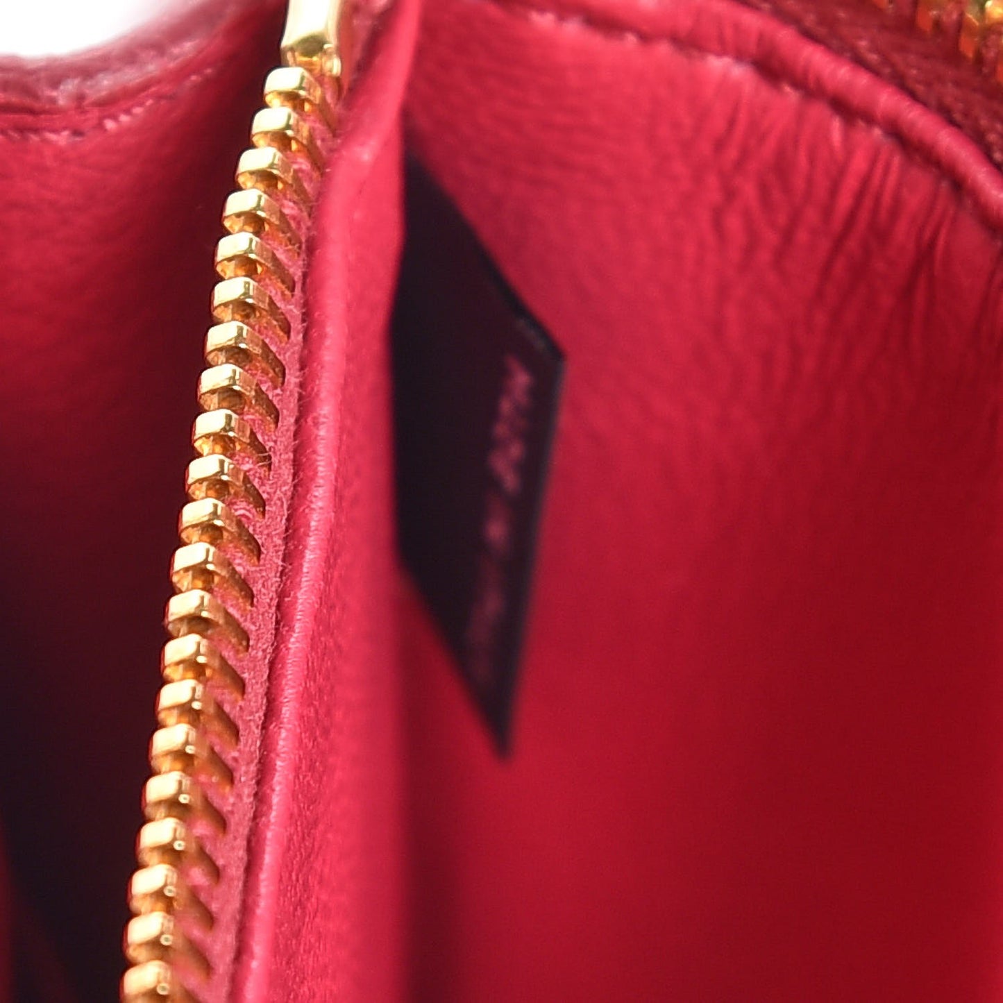Saffiano Lux Metal Flap Wallet with Strap Peonia Geranio