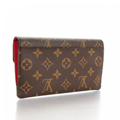 Louis Vuitton Monogram Jeanne Wallet Coquelicot 2 of 10