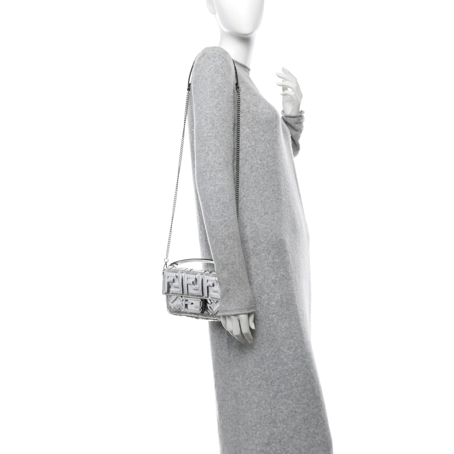 Rock Millenium FF 1974 Embossed Mini Baguette Palladio