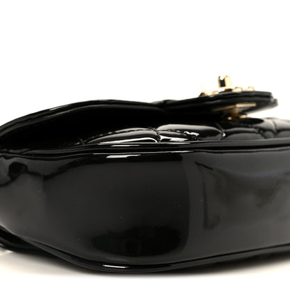 Chanel Patent Calfskin Quilted Mini Flap Black 11 of 12