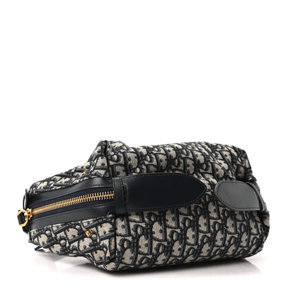 Christian Dior Oblique Small D-Journey Bag Blue 4 of 10