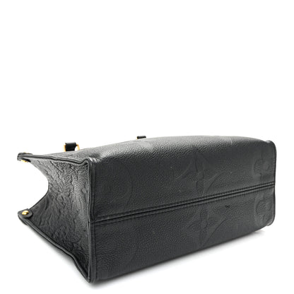 Louis Vuitton Empreinte Monogram Giant Onthego PM Black 4 of 10