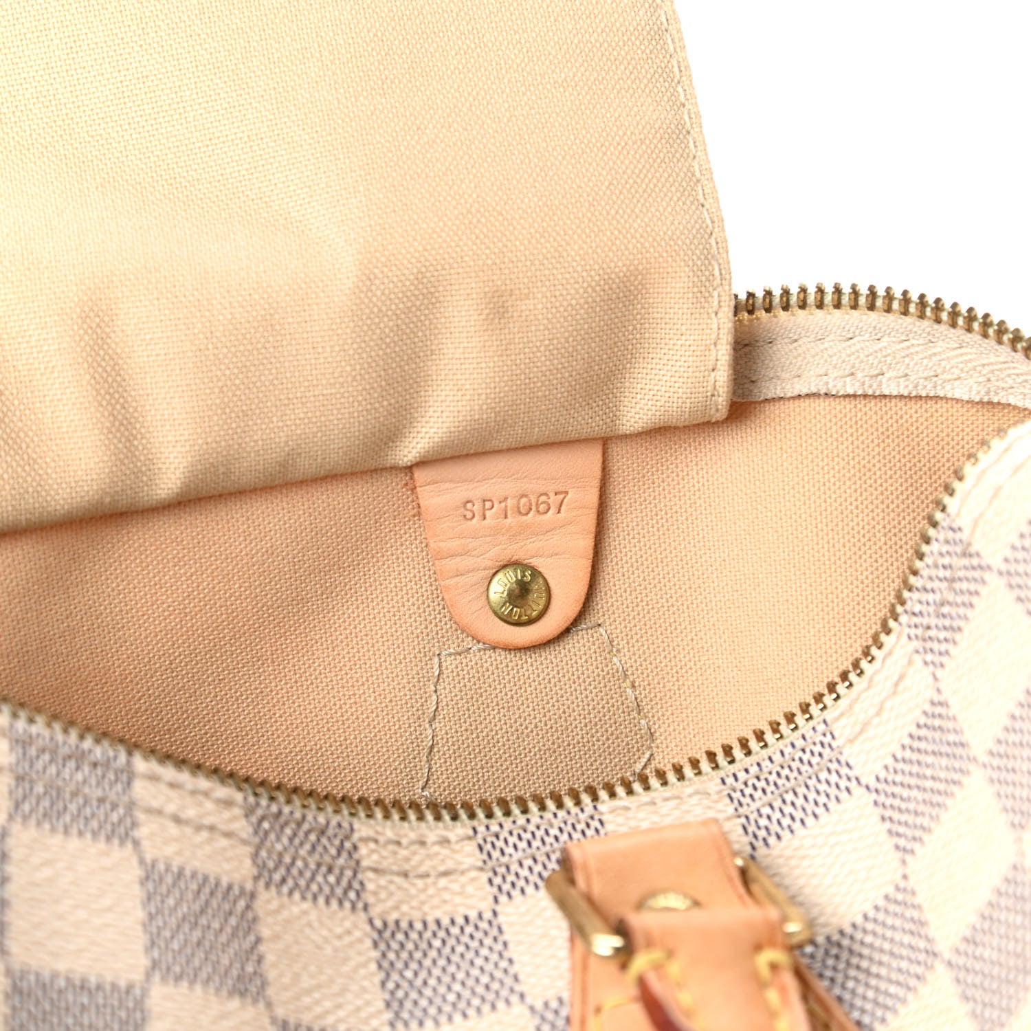 Louis Vuitton Damier Azur Speedy 30 9 of 10