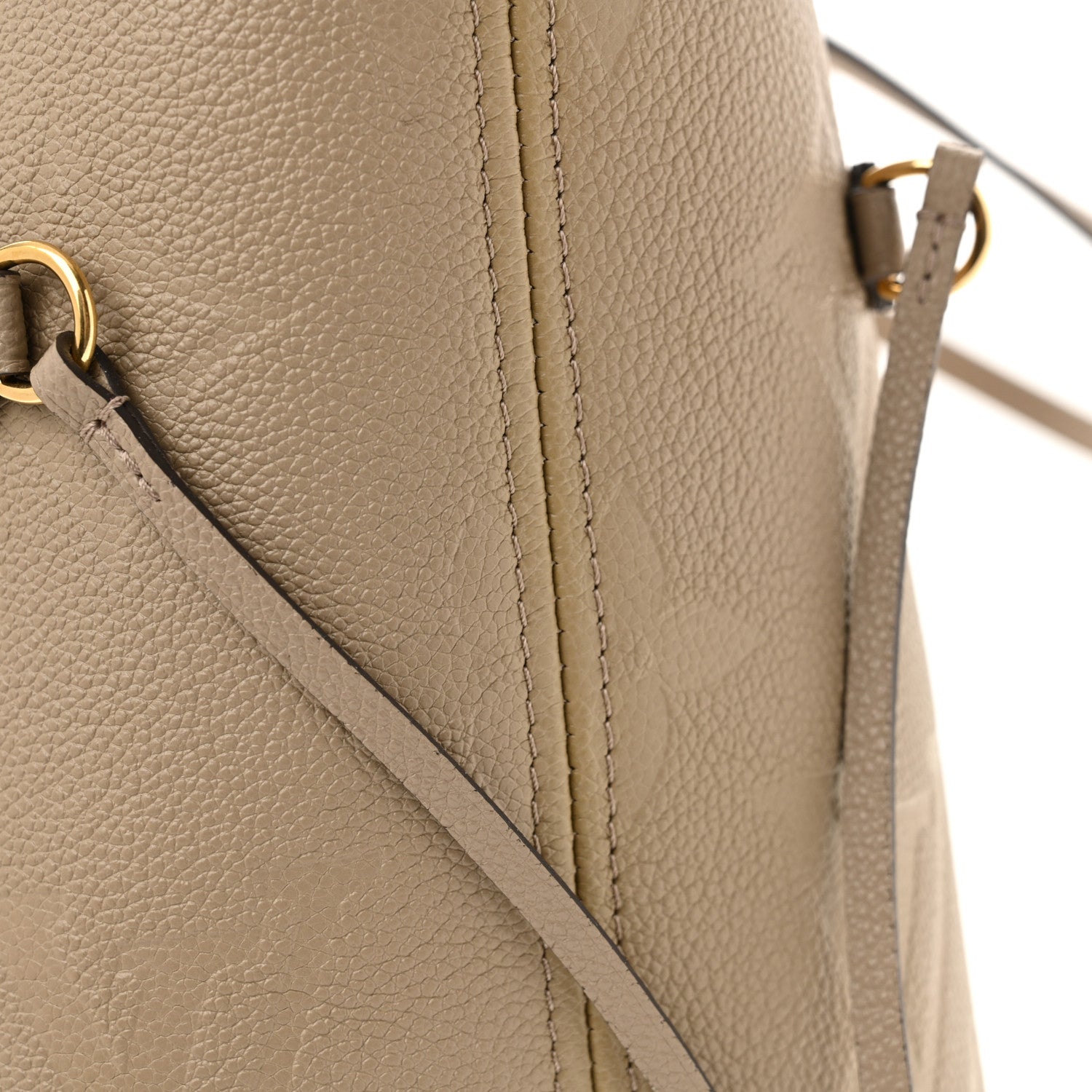 Louis Vuitton Empreinte Monogram Giant Neverfull MM Tourterelle 11 of 13
