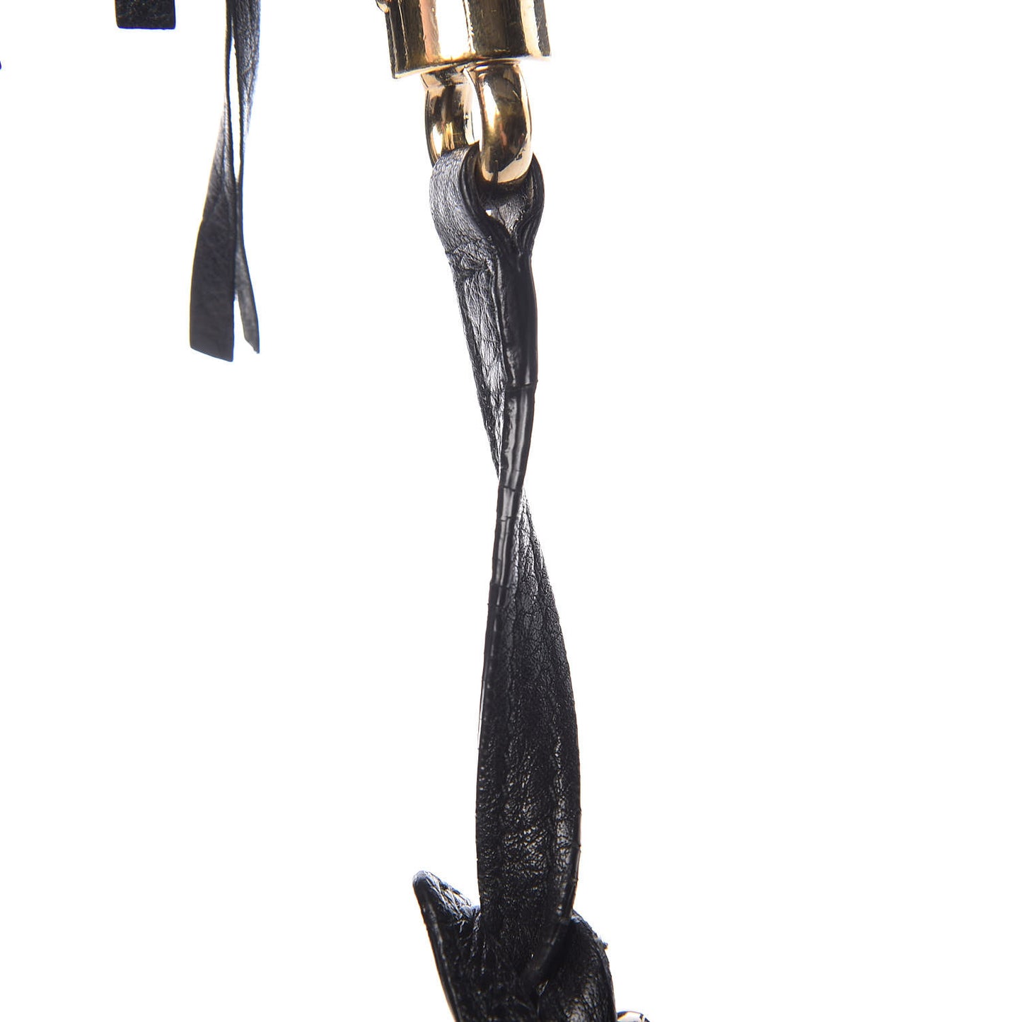 Pebbled Calfskin Small Soho Flap Crossbody Black