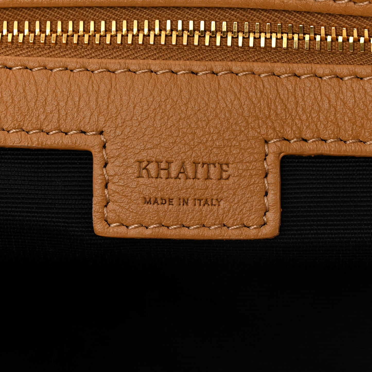 Pebbled Calfskin Medium Amelia Tote Nougat