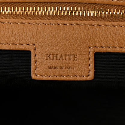 Khaite Pebbled Calfskin Medium Amelia Tote Nougat 6 of 9