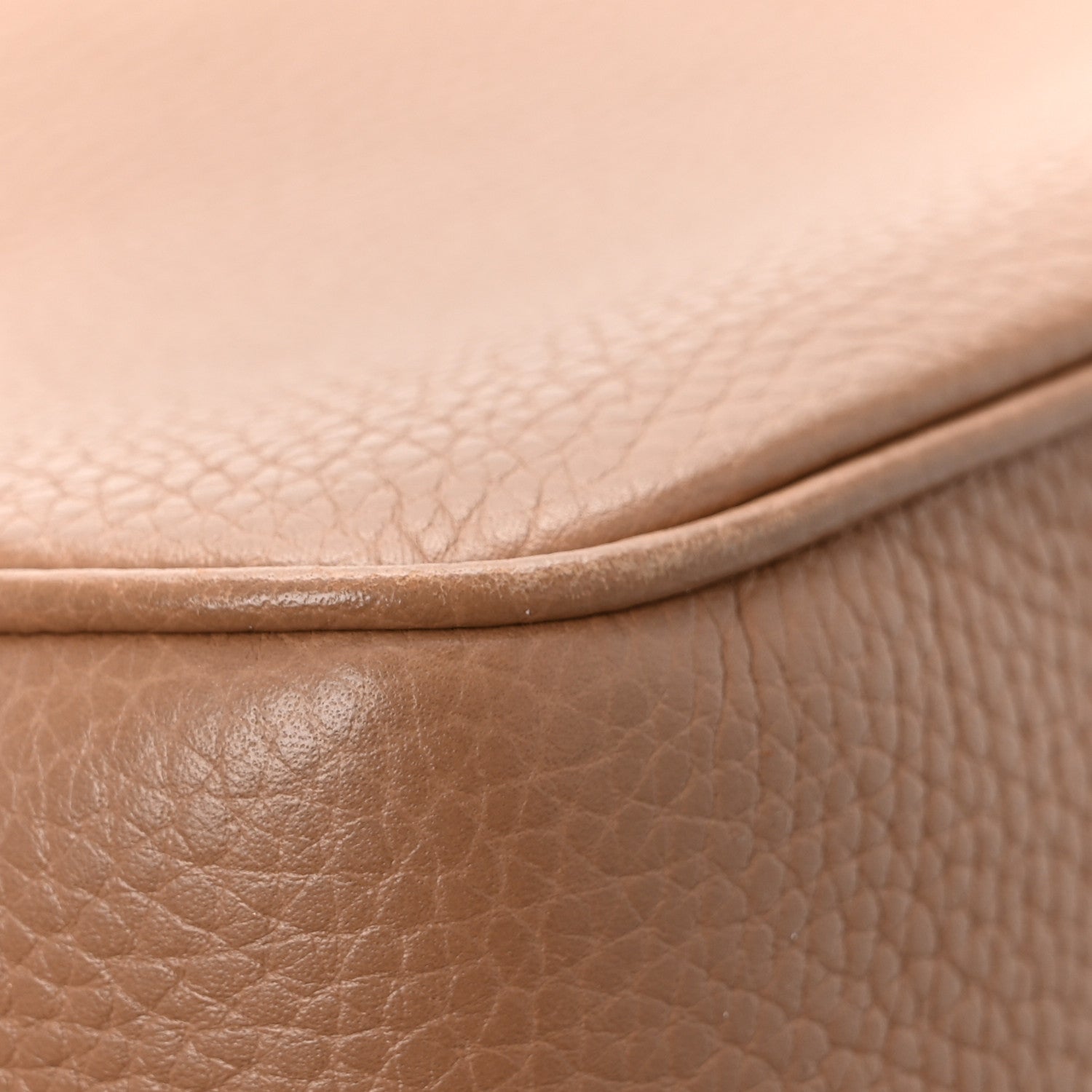 Gucci Pebbled Calfskin Small Soho Disco Bag Rose Beige 12 of 13