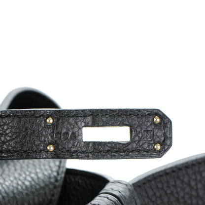 Hermes Taurillon Clemence So Kelly 22 Black 12 of 14