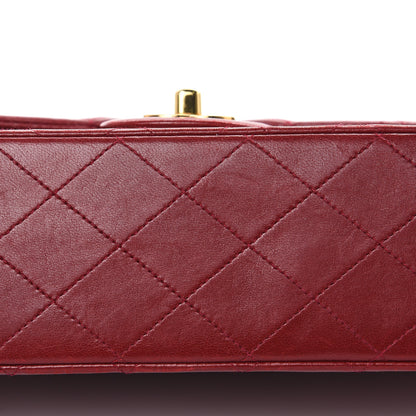 Chanel Lambskin Quilted Medium Double Flap Red 11 of 20