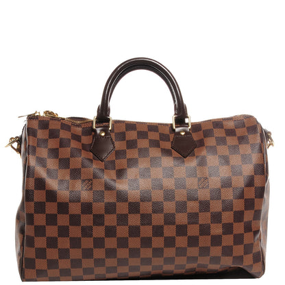 Louis Vuitton Damier Ebene Speedy Bandouliere 35 1 of 8