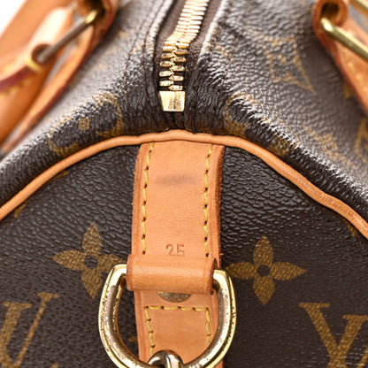 Louis Vuitton Monogram Speedy Bandouliere 25 16 of 24