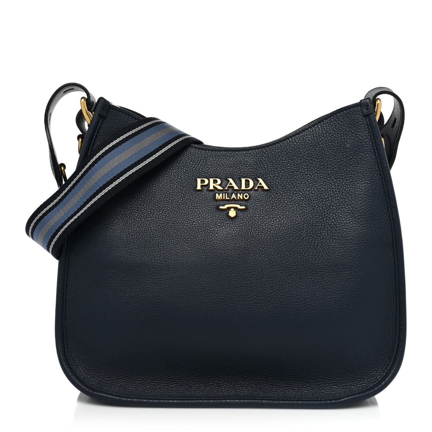 Vitello Daino Hobo Messenger Bag Baltico