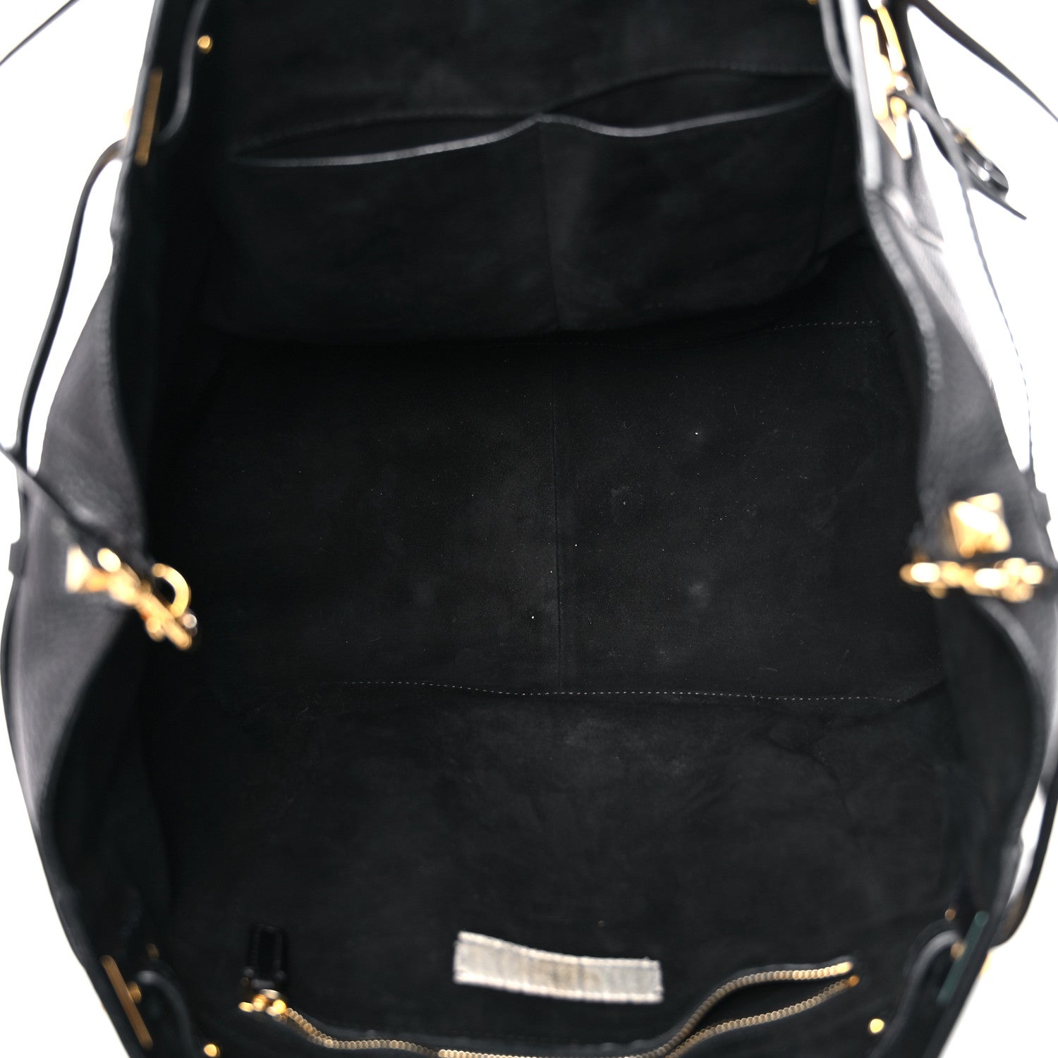 Valentino Garavani Grained Calfskin Jamaica Beaded My Rockstud Tote Black 5 of 15