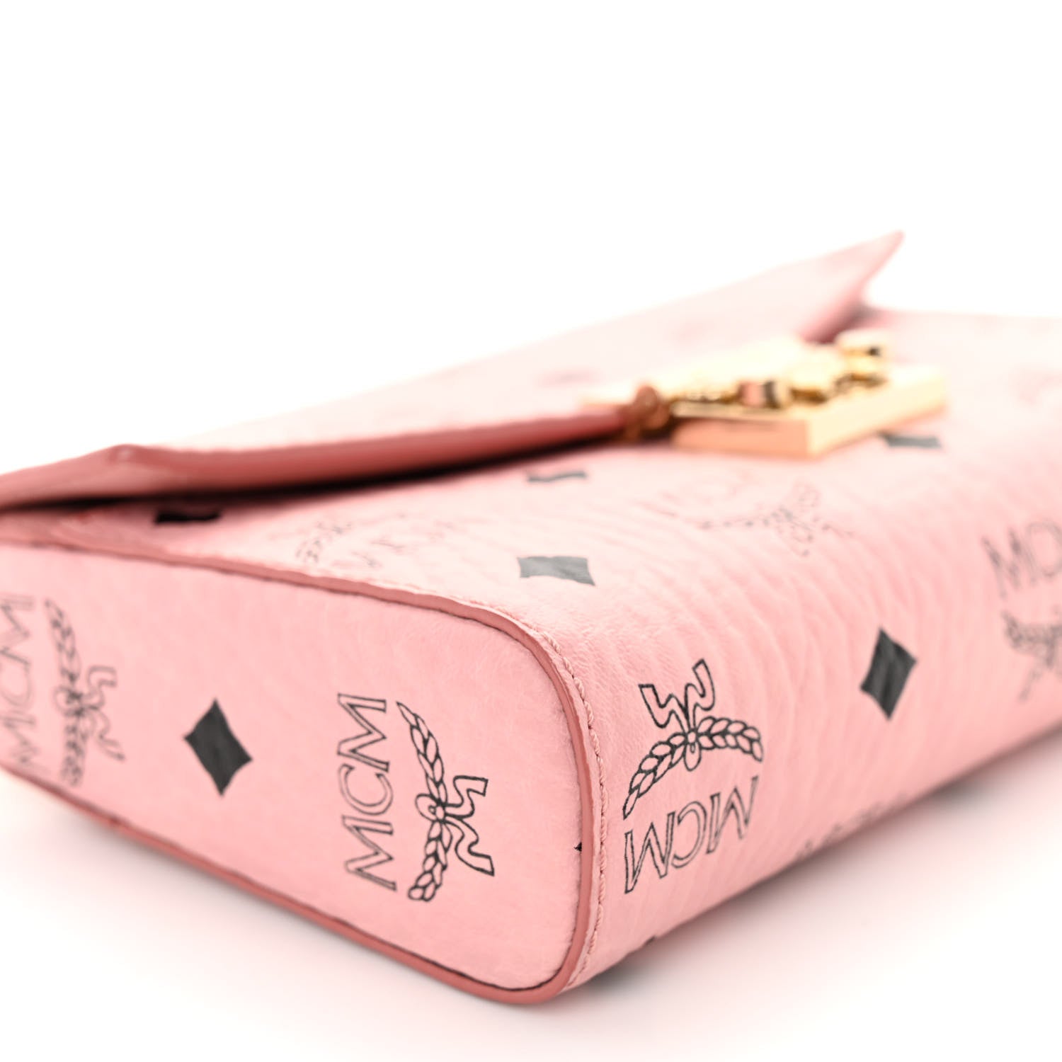 MCM Visetos Small Millie Belt Bag Pink 8 of 10