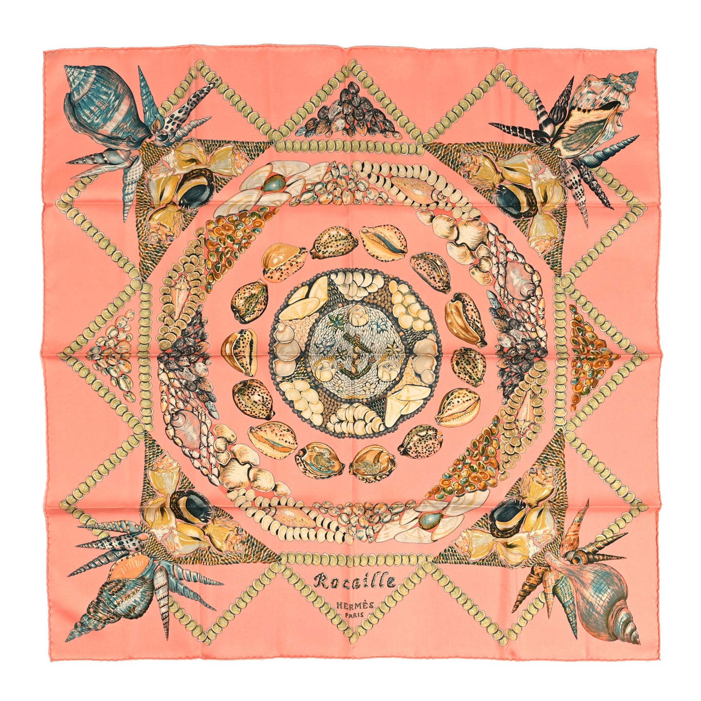 Silk Rocaille Scarf 90