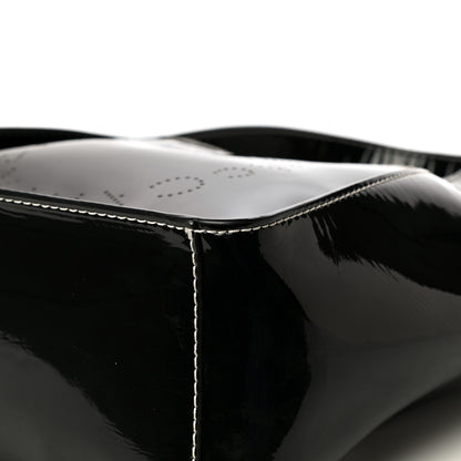 Stella McCartney Patent East West Perforated Tote Black 9 of 9