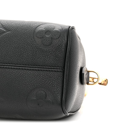 Louis Vuitton Empreinte Monogram Giant Speedy Bandouliere 20 Black 17 of 17