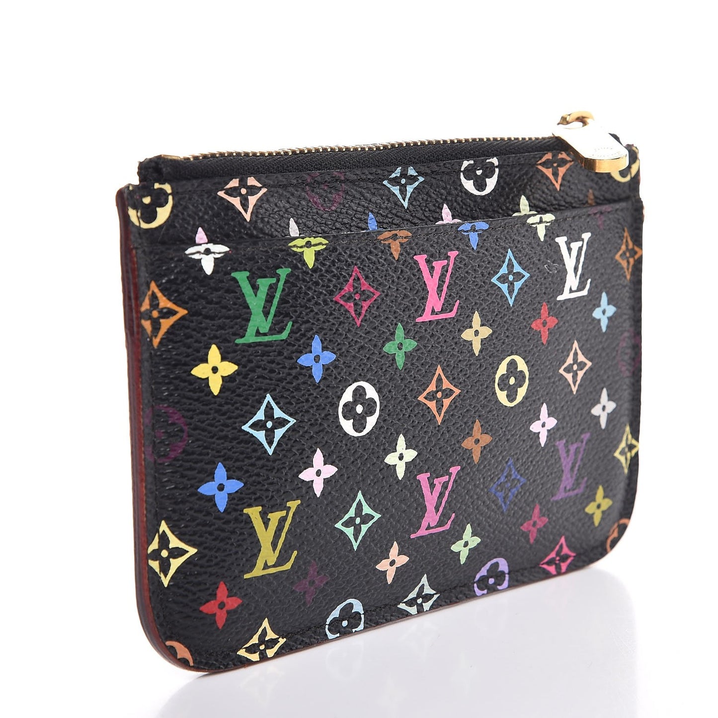 Monogram Multicolor Key Pouch Black Grenade