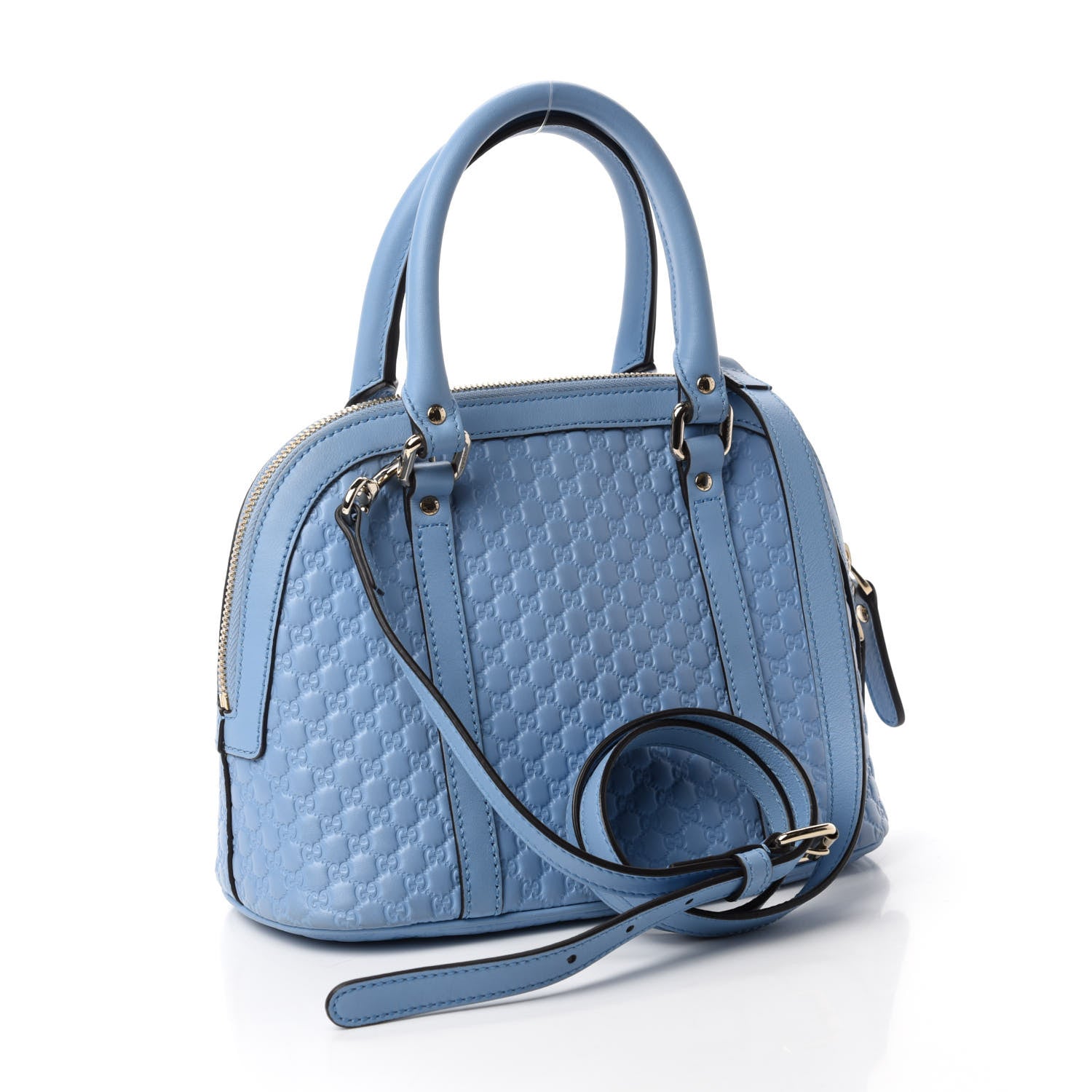 Gucci Microguccissima Mini Dome Bag Mineral Blue 3 of 15