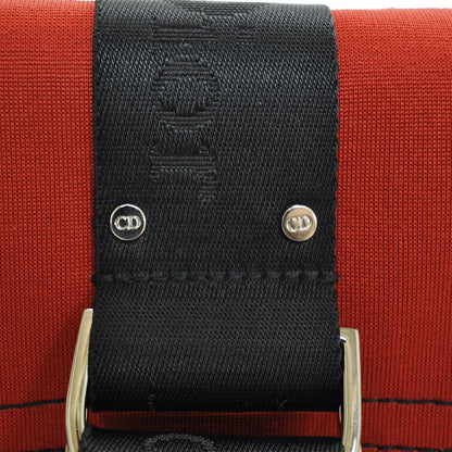 Christian Dior Silk Jersey Hardcore Bag Red 6 of 9
