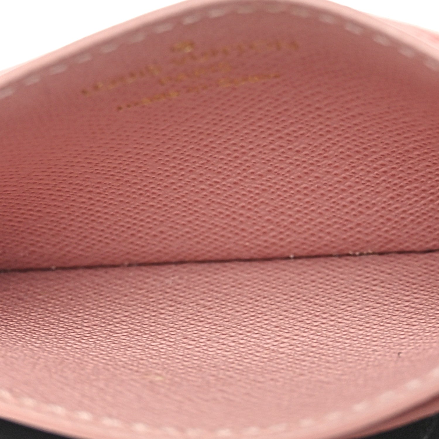Louis Vuitton Damier Ebene Studded Card Holder Rose Ballerine 5 of 8