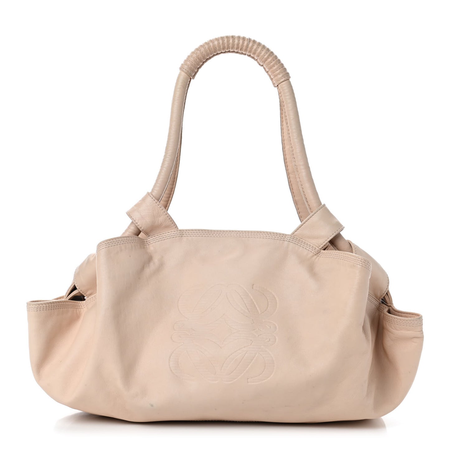 Nappa Aire Shoulder Bag Beige