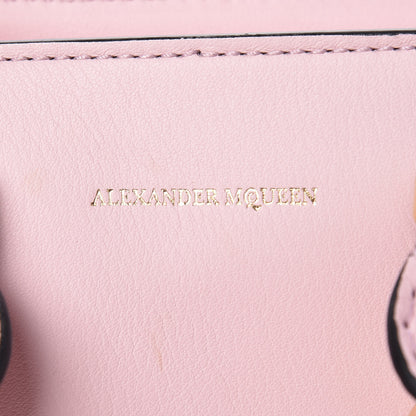 Alexander McQueen Pebbled Calfskin Mini Padlock Tote Baby Pink 7 of 11