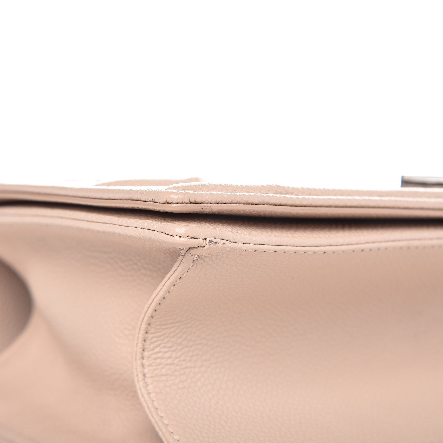 Christian Dior Grained Calfskin Medium Diorama Flap Bag Nude 7 of 8
