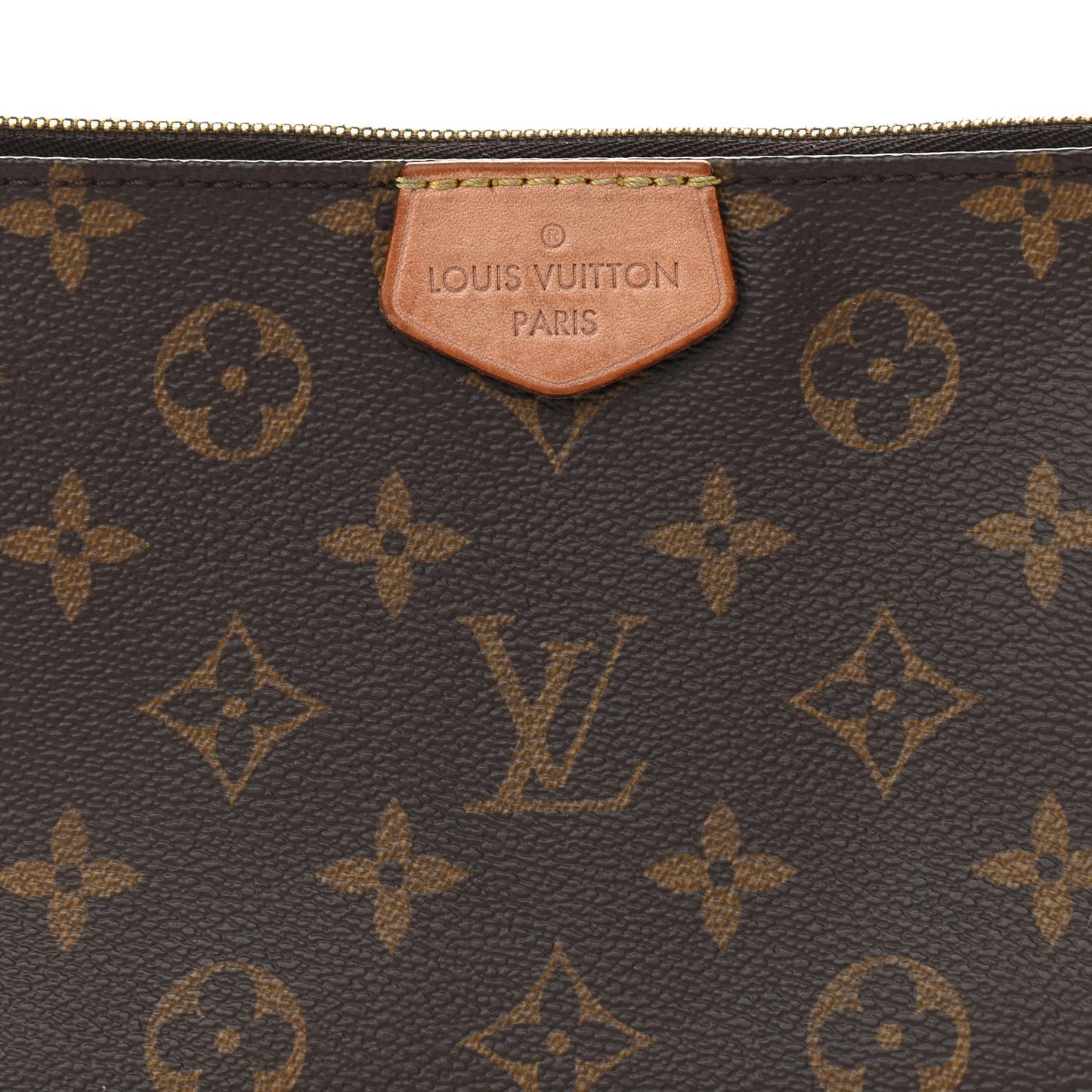 Monogram Multi Pochette Accessories Large Pochette Kaki