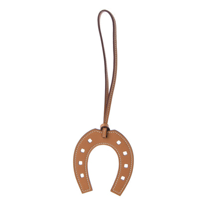 Hermes Swift Paddock Horseshoe Bag Charm Gold 1 of 4